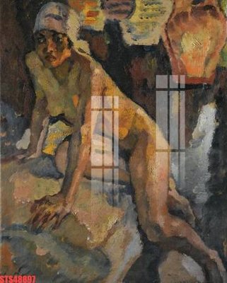 File tranh Tranh sơn dầu phương tây tổng hợp STS48897 (gốc) chủ đề trẻ em