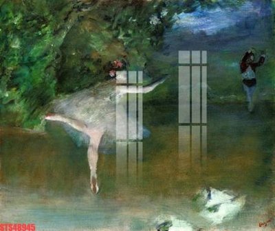 File gốc Tranh sơn dầu phương tây tổng hợp STS48945 (in lụa) trang trí tường