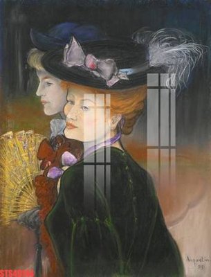 File gốc Tranh sơn dầu phương tây tổng hợp STS49144 (cho in 3D) độc đáo