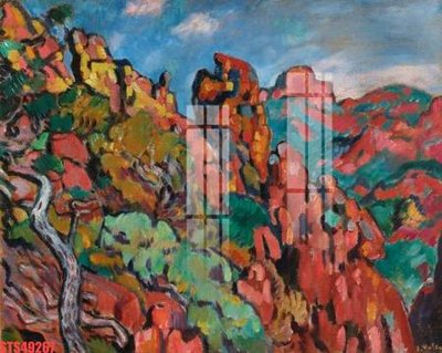 File gốc Tranh sơn dầu phương tây tổng hợp STS49267 (in tráng gương) ốp tường