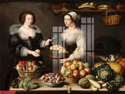 File PSD Tranh sơn dầu phương tây tổng hợp STS49307 (bản gốc) độ phân giải cao