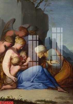 Download file Tranh sơn dầu phương tây tổng hợp STS49335 (chuẩn in) chất lượng cao