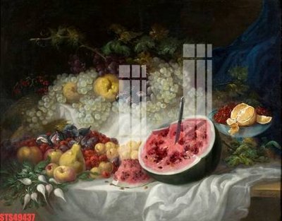 File in mica Tranh sơn dầu phương tây tổng hợp STS49437 (ảnh gốc) đẹp