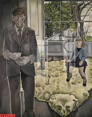 File tranh Tranh sơn dầu phương tây tổng hợp STS49554 (gốc) chủ đề động vật