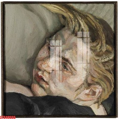 File in trần Tranh sơn dầu phương tây tổng hợp STS49555 (bản gốc) mây trời