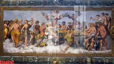 File gốc Tranh sơn dầu phương tây tổng hợp STS49767 (ảnh chi tiết) để in lụa