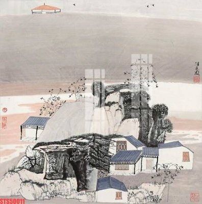 File gốc Tranh sơn dầu phương tây tổng hợp STS50011 (ảnh chi tiết) để in ấn