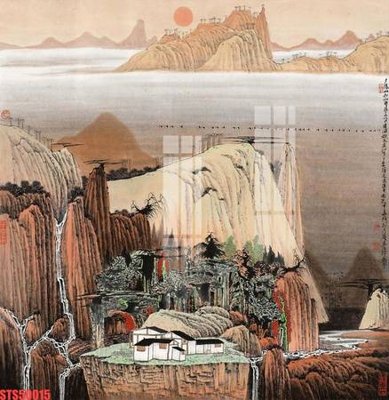 File tranh ảnh gốc Tranh sơn dầu phương tây tổng hợp STS50015 dùng cho in khổ lớn