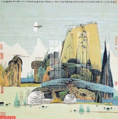 Tải file Tranh sơn dầu phương tây tổng hợp STS50020 (gốc) in trên mọi chất liệu