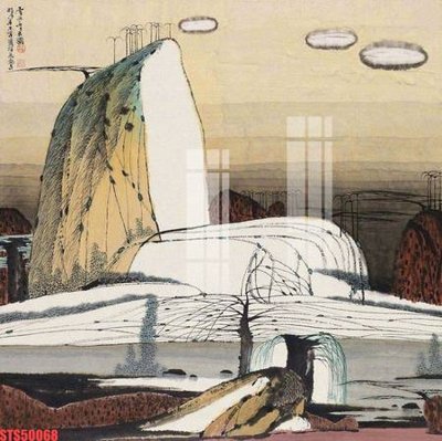 Download file gốc Tranh sơn dầu phương tây tổng hợp STS50068 (in mica) 3D