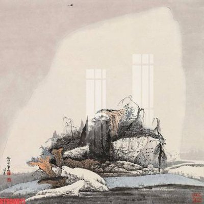 File ảnh gốc Tranh sơn dầu phương tây tổng hợp STS50071 không vỡ nét