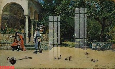 Tải file Tranh sơn dầu phương tây tổng hợp STS50140 (gốc) chủ đề phong thủy