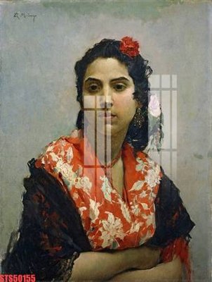 File gốc Tranh sơn dầu phương tây tổng hợp STS50155 (ảnh chi tiết) để in trần