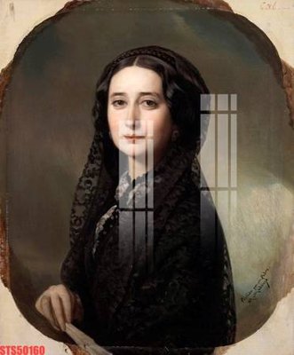 File PSD in ấn Tranh sơn dầu phương tây tổng hợp STS50160 (chất lượng cao)