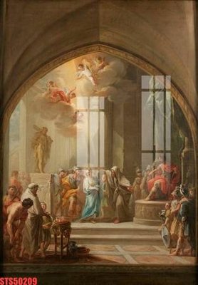 File tranh gốc Tranh sơn dầu phương tây tổng hợp STS50209 chủ đề hiện đại