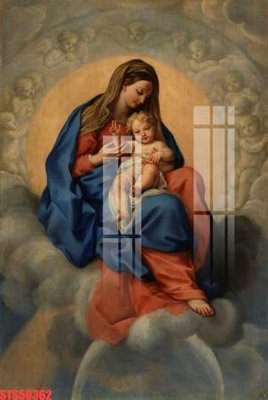 Ảnh gốc Tranh sơn dầu phương tây tổng hợp STS50362 (siêu chi tiết) để in ấn