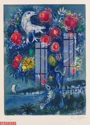 File gốc Tranh sơn dầu phương tây tổng hợp STS50383 (in mica) trang trí