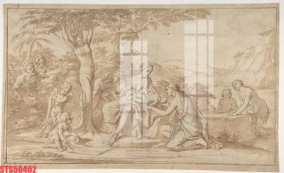 File tranh gốc Tranh sơn dầu phương tây tổng hợp STS50402 (bản quyền) file PSD