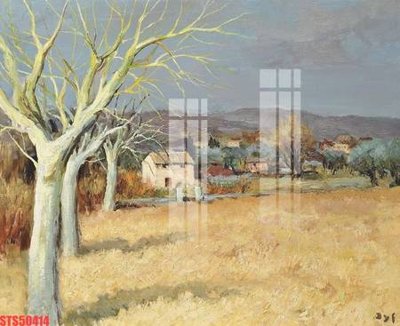 File PSD Tranh sơn dầu phương tây tổng hợp STS50414 (chất lượng in ấn)