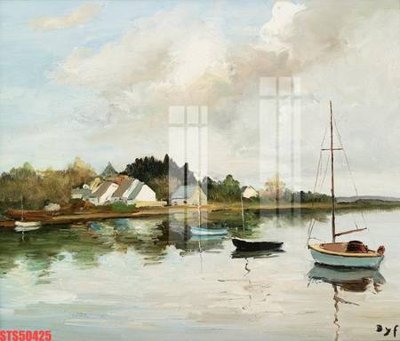 File ảnh Tranh sơn dầu phương tây tổng hợp STS50425 (gốc) in biển hiệu