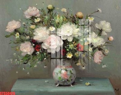 File in ấn chuyên nghiệp Tranh sơn dầu phương tây tổng hợp STS50478 (file gốc)