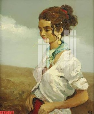 File gốc Tranh sơn dầu phương tây tổng hợp STS50517 (PSD/TIFF) độ phân giải cao