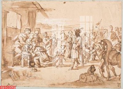 File gốc Tranh sơn dầu phương tây tổng hợp STS50531 (thiết kế) cho in ấn