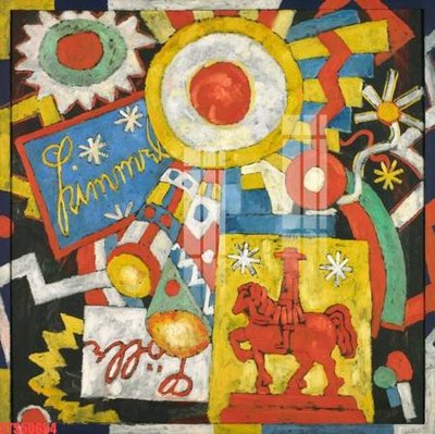 Hình ảnh file gốc in trần nhà Tranh sơn dầu phương tây tổng hợp STS50654