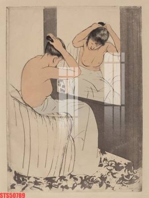 File PSD Tranh sơn dầu phương tây tổng hợp STS50789 (gốc) tách lớp chi tiết