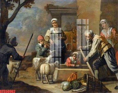 File tranh gốc Tranh sơn dầu phương tây tổng hợp STS50962 (bản quyền) độc đáo