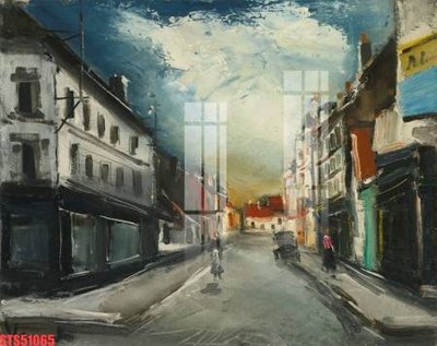 Download file Tranh sơn dầu phương tây tổng hợp STS51065 (gốc) in mica đèn LED