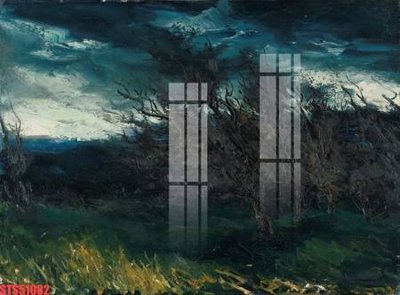 File in trần Tranh sơn dầu phương tây tổng hợp STS51082 (bản gốc) phong cảnh