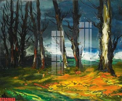 File in ấn Tranh sơn dầu phương tây tổng hợp STS51083 (bản gốc) sắc nét