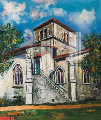 File gốc Tranh sơn dầu phương tây tổng hợp STS51113 (in tráng gương) ốp tường