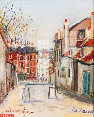 Download file Tranh sơn dầu phương tây tổng hợp STS51145 (chất lượng in ấn)