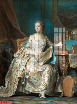 File in trần Tranh sơn dầu phương tây tổng hợp STS51164 (bản gốc 3D) sống động