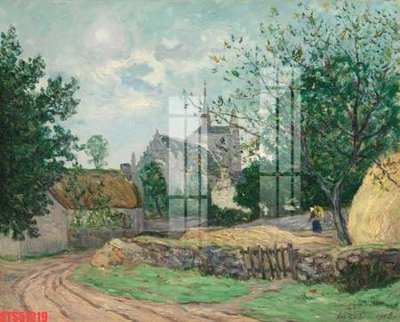 File gốc Tranh sơn dầu phương tây tổng hợp STS51219 (in ấn) không giới hạn