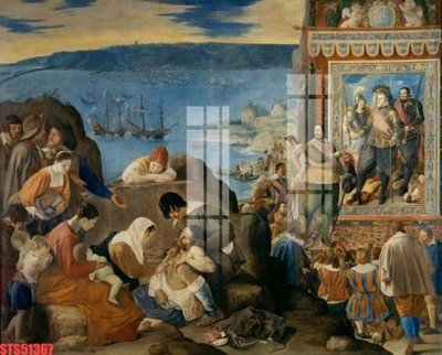 File gốc in ấn Tranh sơn dầu phương tây tổng hợp STS51367 độ phân giải cao