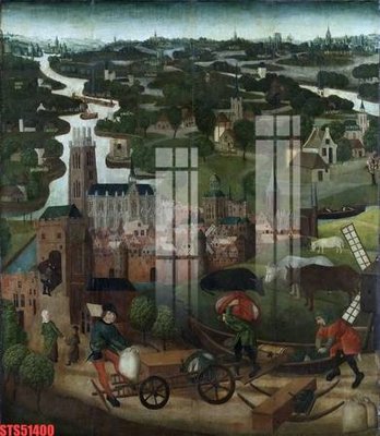 File tranh Tranh sơn dầu phương tây tổng hợp STS51400 (gốc) chủ đề động vật