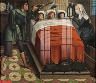 File ảnh Tranh sơn dầu phương tây tổng hợp STS51407 (gốc) in PP, decal