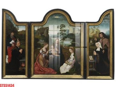 File tranh ảnh gốc Tranh sơn dầu phương tây tổng hợp STS51434 dùng cho in khổ lớn