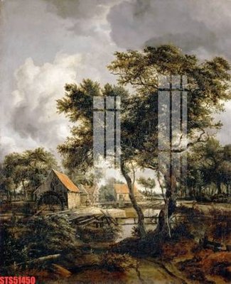 File in mica Tranh sơn dầu phương tây tổng hợp STS51450 (bản gốc) siêu trong