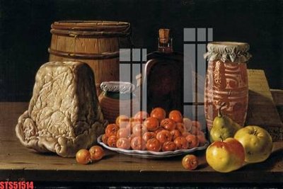 File tranh Tranh sơn dầu phương tây tổng hợp STS51514 (ảnh gốc) in trần 3D