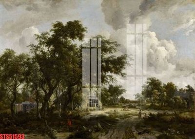 File gốc in ấn Tranh sơn dầu phương tây tổng hợp STS51593 chuẩn màu CMYK