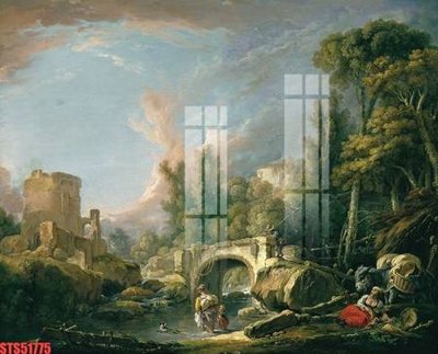 Download file gốc Tranh sơn dầu phương tây tổng hợp STS51775 (in mica) 3D