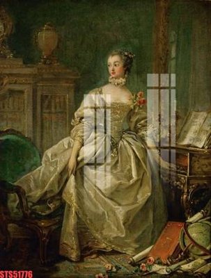 File gốc Tranh sơn dầu phương tây tổng hợp STS51776 (trang trí) phòng ngủ