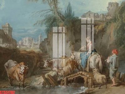 Tải file Tranh sơn dầu phương tây tổng hợp STS51782 (ảnh gốc) in tráng gương