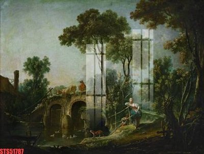 Tải file Tranh sơn dầu phương tây tổng hợp STS51787 (gốc) in tranh tráng gương