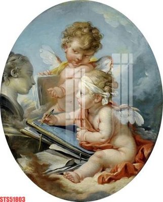 Download file gốc Tranh sơn dầu phương tây tổng hợp STS51803 (in lụa) nghệ thuật