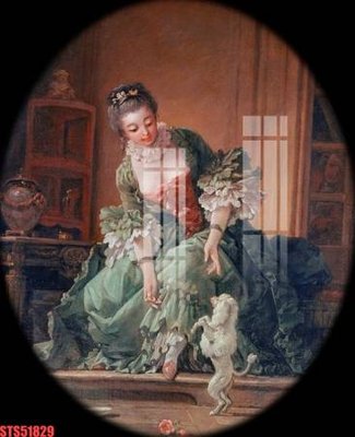 File tranh gốc Tranh sơn dầu phương tây tổng hợp STS51829 (bản quyền) độc đáo